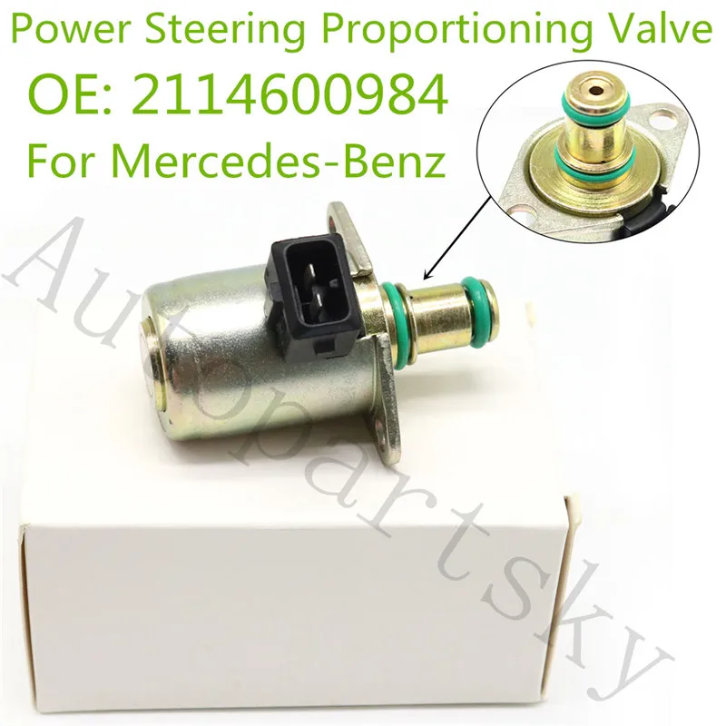 

Good Quality For Mercedes-Benz E320 E350 E500 2214600184 NEW Power Steering Solenoid Valve