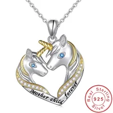 Подвеска в виде животного, Настоящее серебро 925 пробы, бижутерия, проложенный AAA cz, массивные Свадебные подвески с ожерельем для женщин, свадебные ювелирные изделия