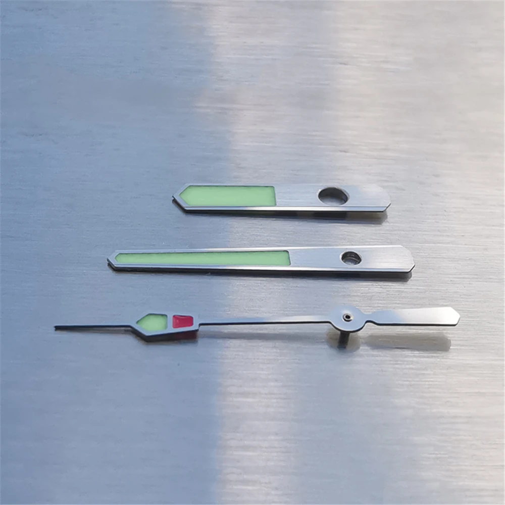

Watch Hands Pointer Set for SKX SRP MOD 7S26 NH35A NH36A Movement Watch Hands with Green Luminous Replacement Parts