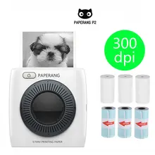 PAPERANG P2 Мини Портативный Bluetooth фотопринтер карманный HD