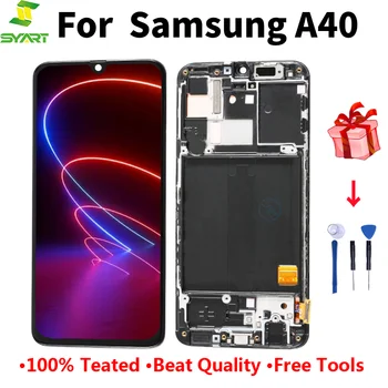 

Super AMOLED For Samsung A40 LCD Display Screen For Samsung Galaxy A40 A405FN/DS A405F A405FD LCD Display Touch Screen Assembly