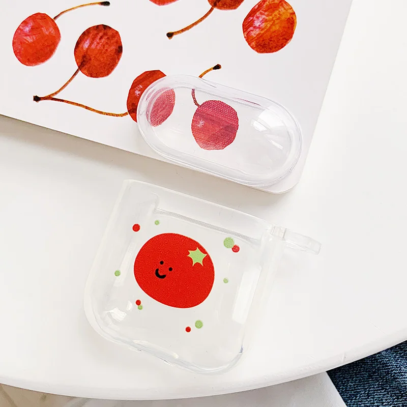 cherish Сумки для Air Pods с английскими буквами Дейл чип Дональд Дейзи Мультфильм силиконовый прозрачный чехол для Airpods беспроводные наушники Bluretooth - Цвет: cherish