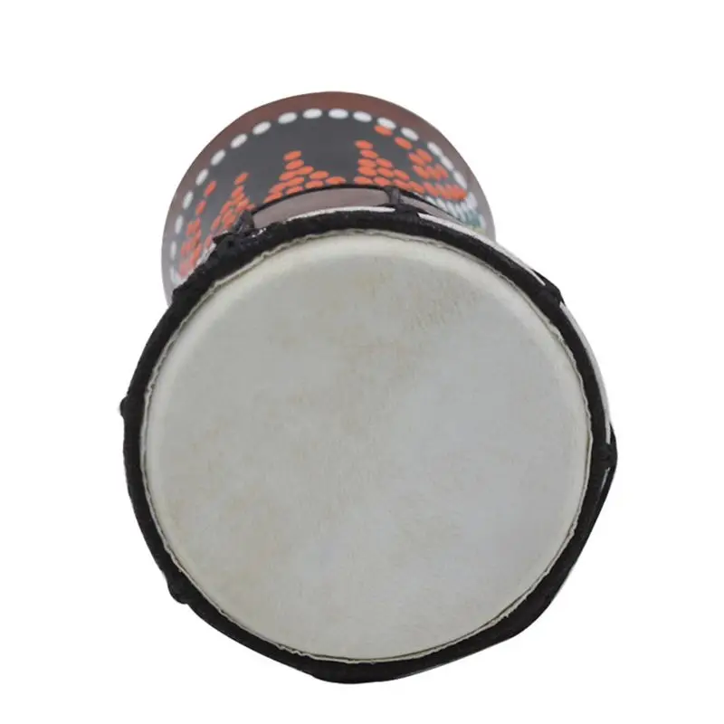 1 шт. 4 дюймов Профессиональный Африканский Djembe барабан Bongo дерево хороший звук музыкальный инструмент