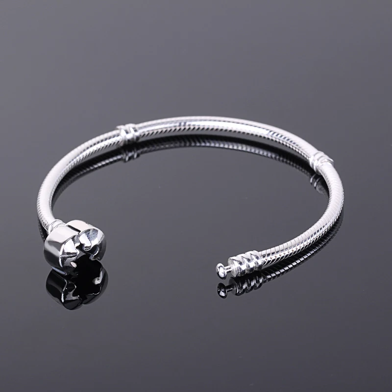 Con le istruzioni braccialetto con ciondoli Color argento originale braccialetto con ciondoli perline fai da te braccialetto gioielli fatti a mano regalo donna