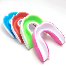 Безопасная защита зубов из ЭВА для пищевых продуктов, портативная защита для губ для баскетбола, футбола, бокса для взрослых