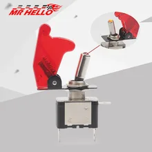 Автомобильный модифицированный переключатель круглый кошачий глаз зажигания Огнетушитель переключатель/тумблер/Осциллирующий переключатель