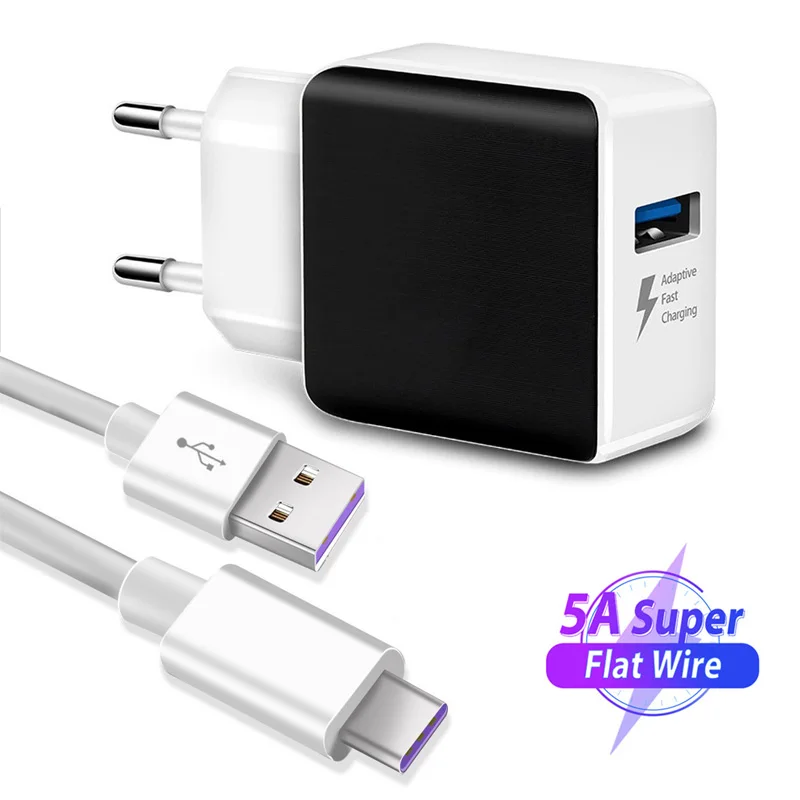 Быстрая зарядка 5А usb type C кабель для samsung S10 S9 S8 Plus S10E 5G Note 10 Pro 9 A50 QC 3 0 быстрой