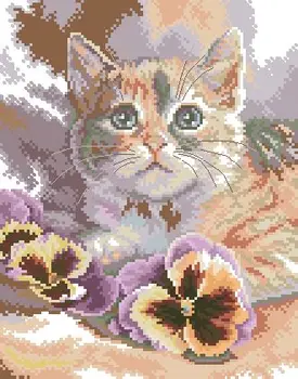 

HH Mouse avatar Counted Cross Stitch Kit Cross stitch RS cotton with cross stitch RTO M-269