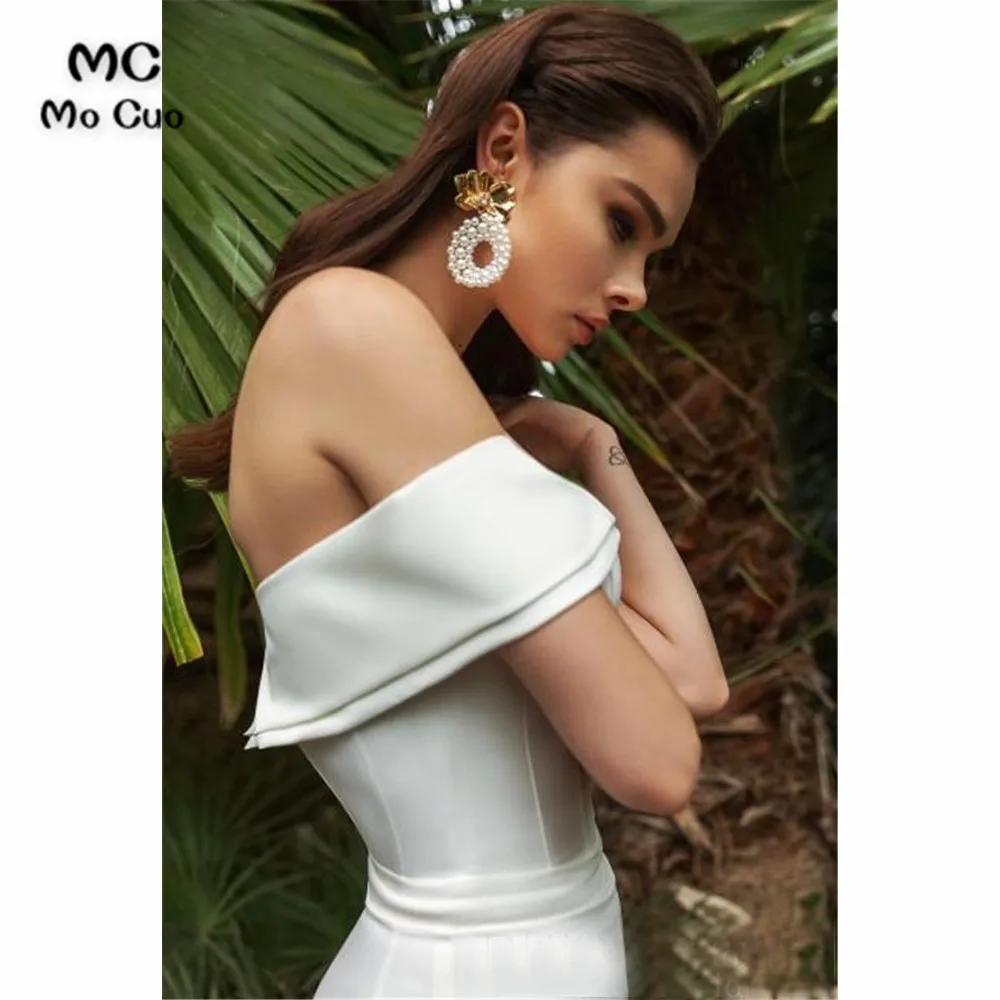2020 Off Shoulder Evening Dresses High Quality Satin Women Jumpsuits Prom Dress Long Robe Vestido Sereia Formal Party Gowns (3)