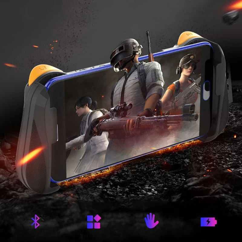 Bluetooth 4,0 беспроводной Перезаряжаемый мобильный игровой триггер PUBG для IPhone Xiaomi Android IOS Геймпад контроллер