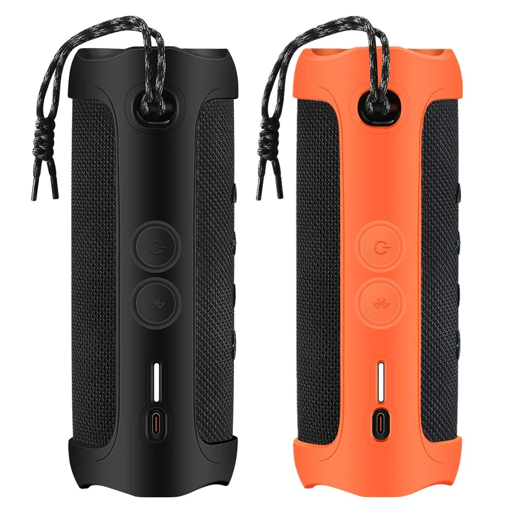 

2019 for wearable devices Soft Silicone Case Cover Bag forJBL Flip5 Blueteeth Speaker Shock proof Sleeve support dropshipping