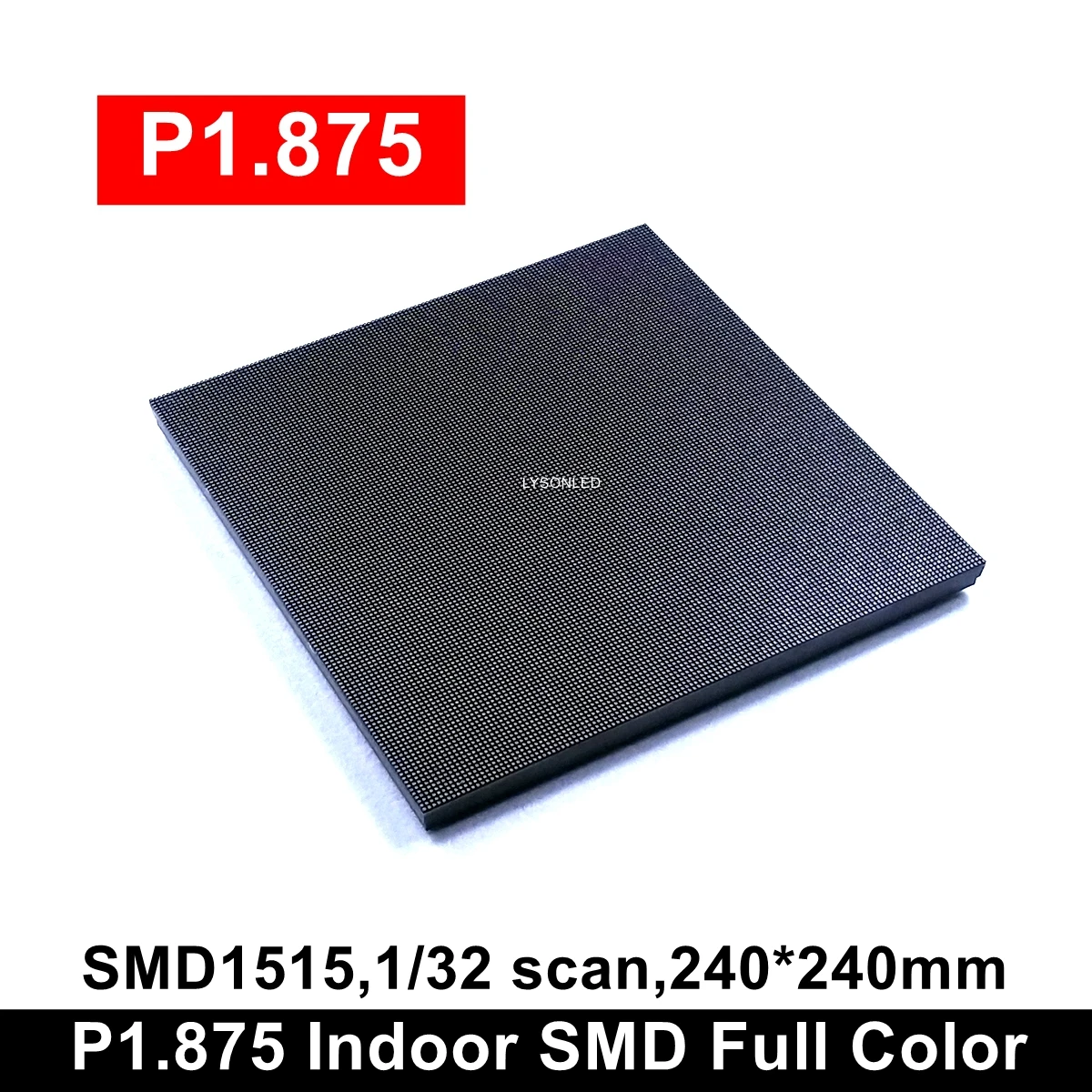 СВЕТОДИОДНЫЙ полноцветный модуль SMD P1.875mm для помещения 240x240 мм светодиодный
