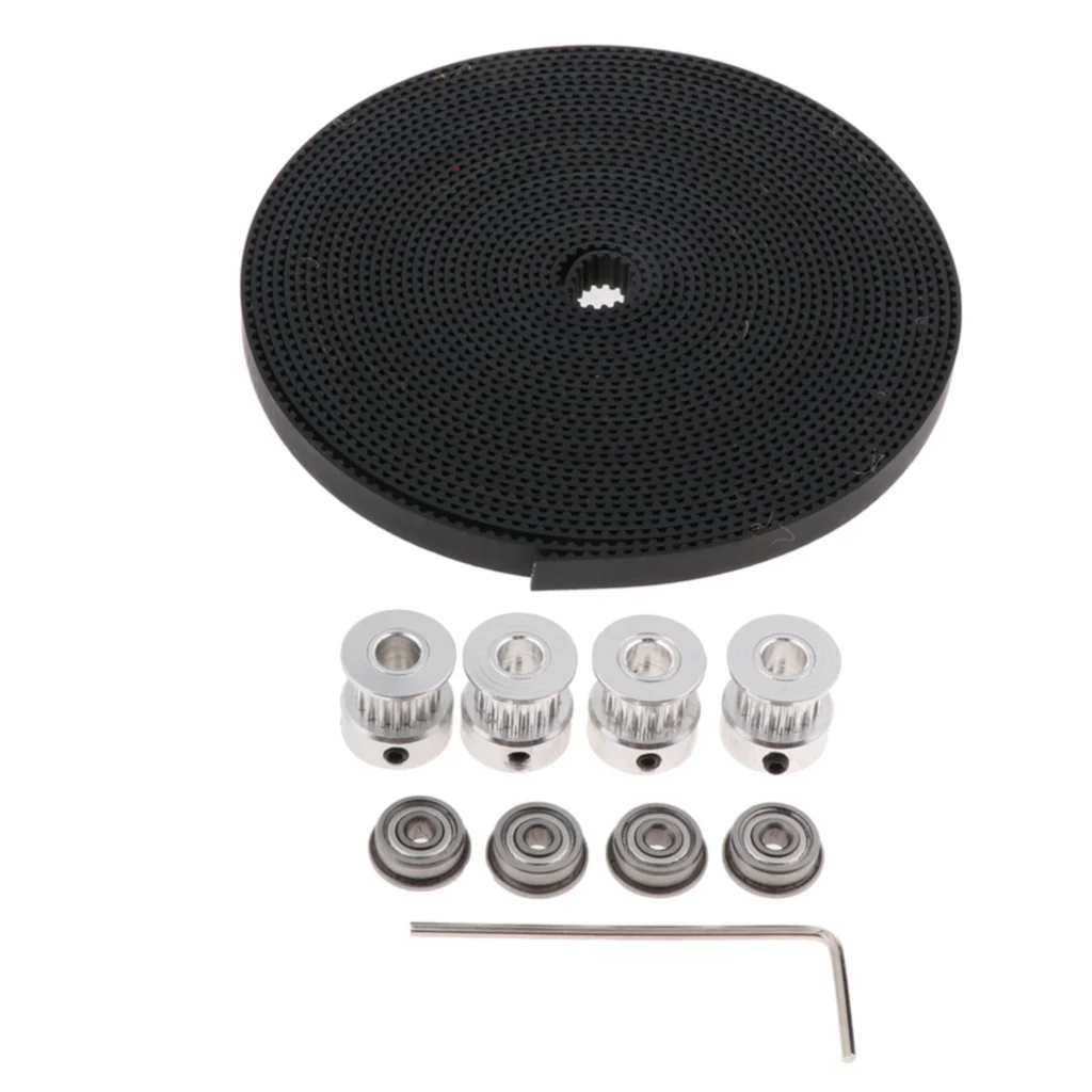 16 Teeth Timing Pulley Bore 5mm Width 6mm 2GT Synchronous Belt 3D Printer