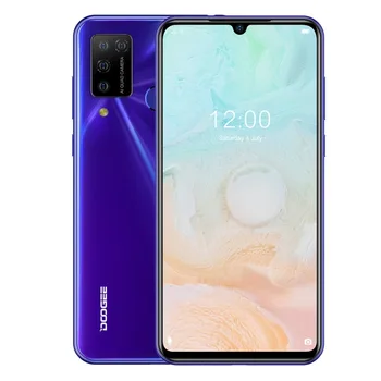 Перейти на Алиэкспресс и купить DOOGEE N20 Pro Quad Камера мобильных телефонов Helio P60 Octa Core 6 ГБ Оперативная память 128 Гб Встроенная память глобальная версия 6,3 дюймFHD + безрамочный экран ...