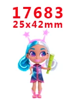 17683 30 шт мультфильм персонаж плоское украшение из смолы PR 17672 - Цвет: 17683