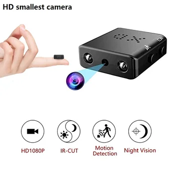 

XD IR-CUT Full HD 1080P Camera Smallest Mini Micro Infrared Night Vision XD A9 WiFi Cam Motion Detection DV Camera