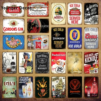 

Vintage Ice Cold Tom Adam's London Whiskey Metal Tin Signs Wall Plaque Home Bar Pub Club Tavern Decor Gin Beer Poster YI-152