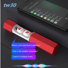 TW30 Bluetooth 5,0 наушники HiFi шумоподавление наушники fone de IPX5 водонепроницаемые ouvido с зарядным устройством спортивные наушники