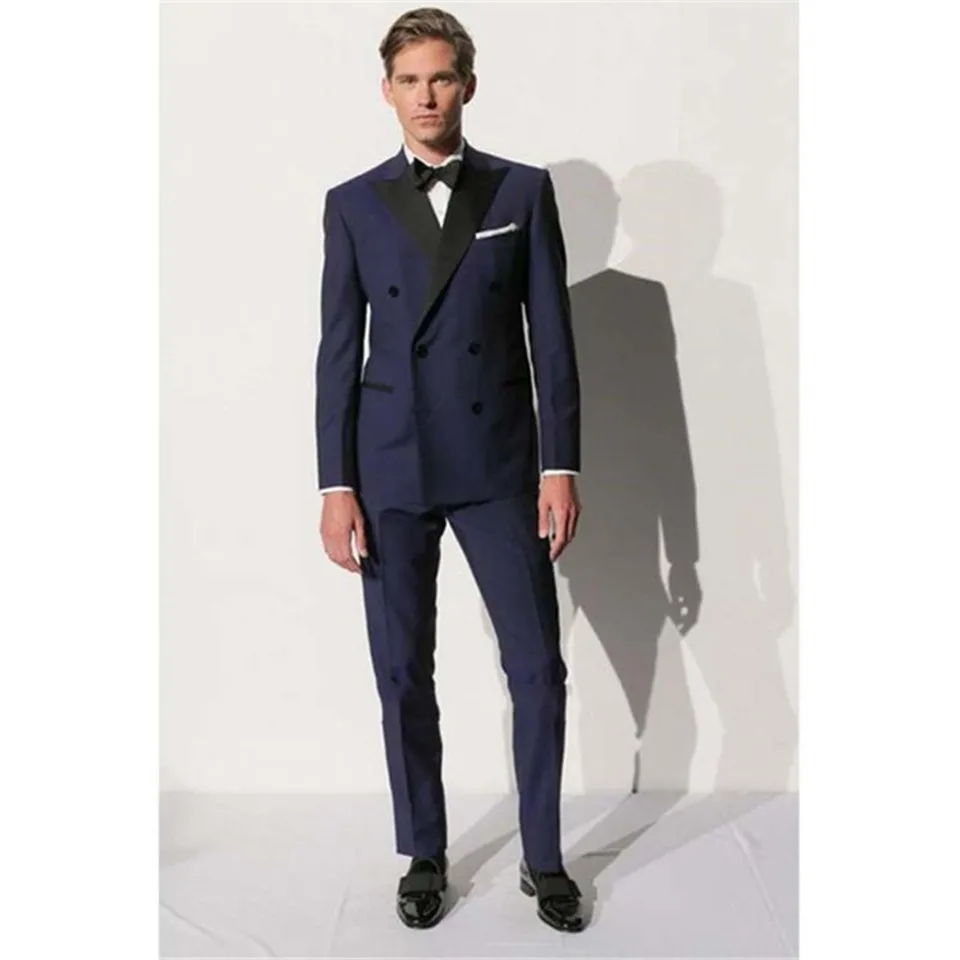 Мужской костюм Smolking Noivo Terno Slim Fit Easculino вечерние костюмы для мужчин(пиджак+ брюки) белые костюмы Лучший человек Выпускной ужин - Цвет: picture color