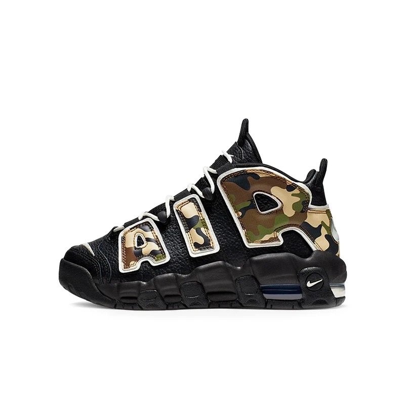 Оригинальные мужские баскетбольные кроссовки от Nike Air More Uptempo OG, жесткая дышащая Спортивная Уличная обувь, Новое поступление, беговые кроссовки 414962-002