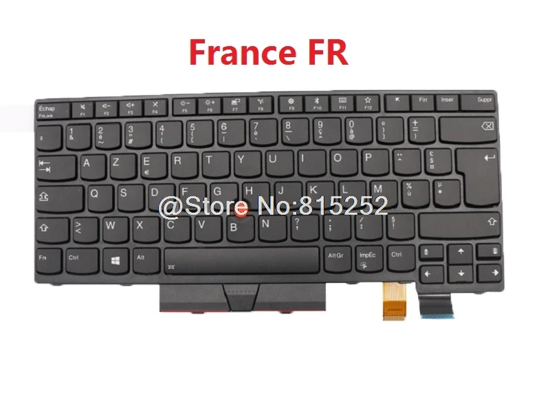 Клавиатура для lenovo ThinkPad T470 A475 T480 A485 японский JP JA английский США Франция FR Корея КР китайский TW 01AX600 с подсветкой
