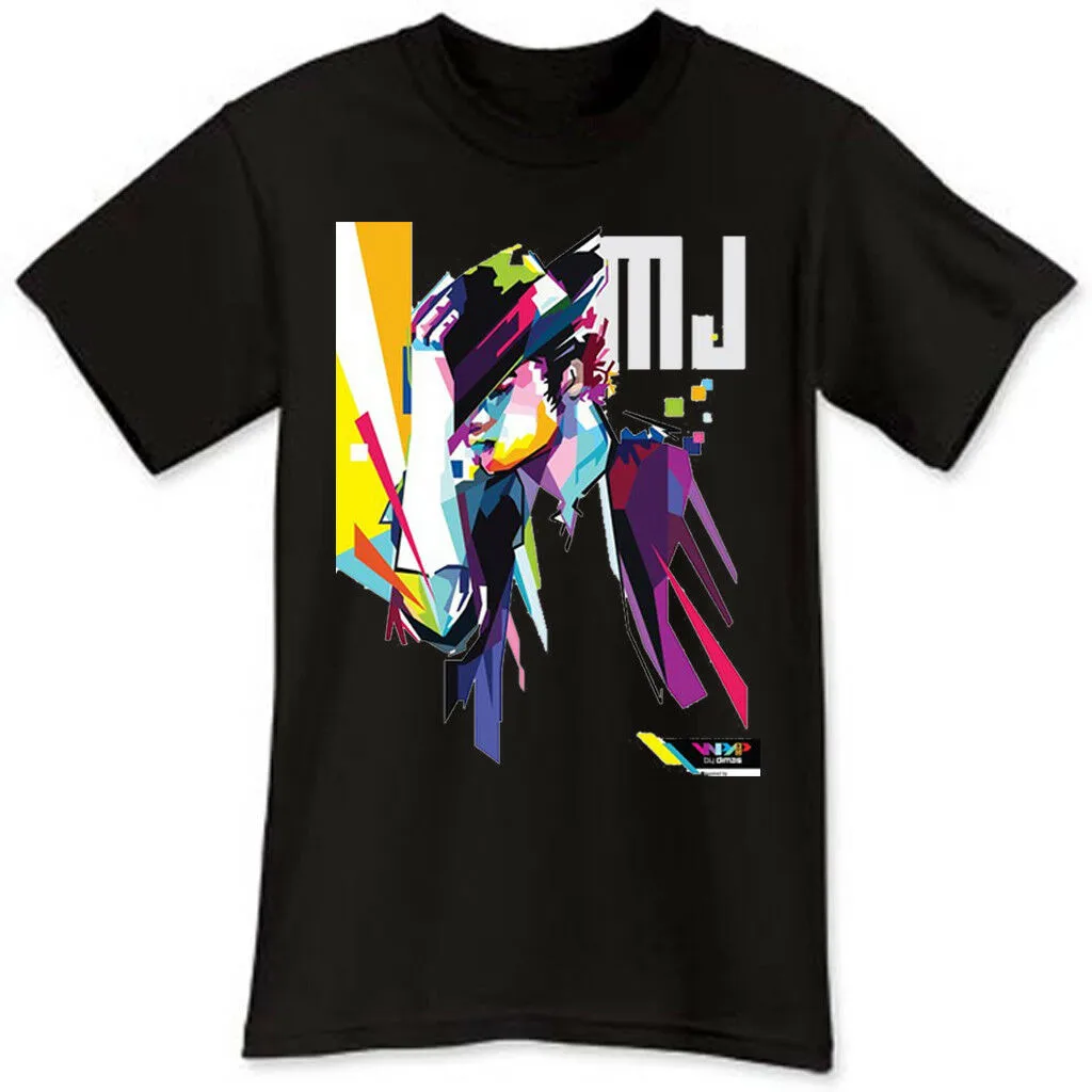 Новая Черная футболка с принтом Майкла Джексона МДж рок-певца размер S M L Xl 2Xl 3Xl |