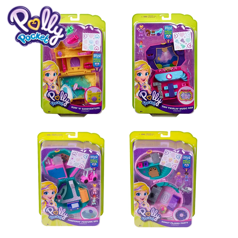 polly pocket tiny twirlin music box