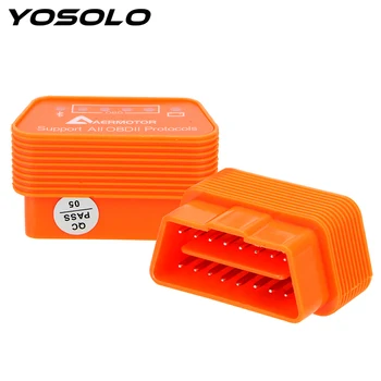 

YOSOLO Support Almost OBD-II Protocols Car Care ELM 327 Car Diagnostic Scanners For Android PC IOS V1.5 Bluetooth OBD2