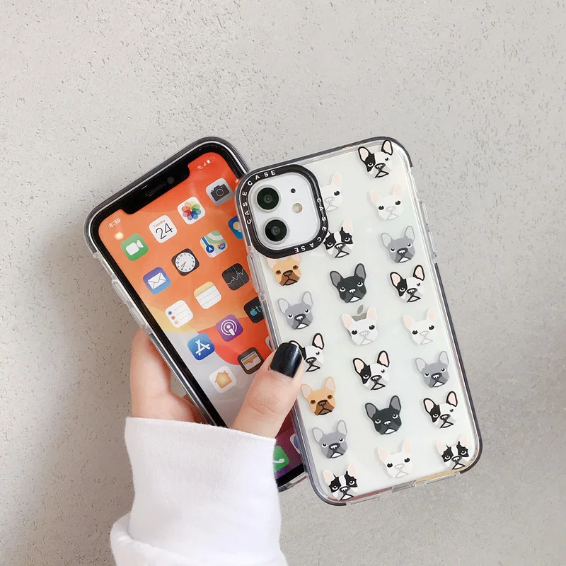 Чехол для телефона с милым мультяшным щенком любителей iPhone SE 11 Pro Max 7 8 Plus X Xr Xs MAX