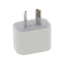 50 шт. 5 в 1A AU Plug USB настенное зарядное устройство Блок питания для путешествий Зарядка для iPhone X 6 7 8 Plus samsung S10 Xiaomi Мобильный телефон