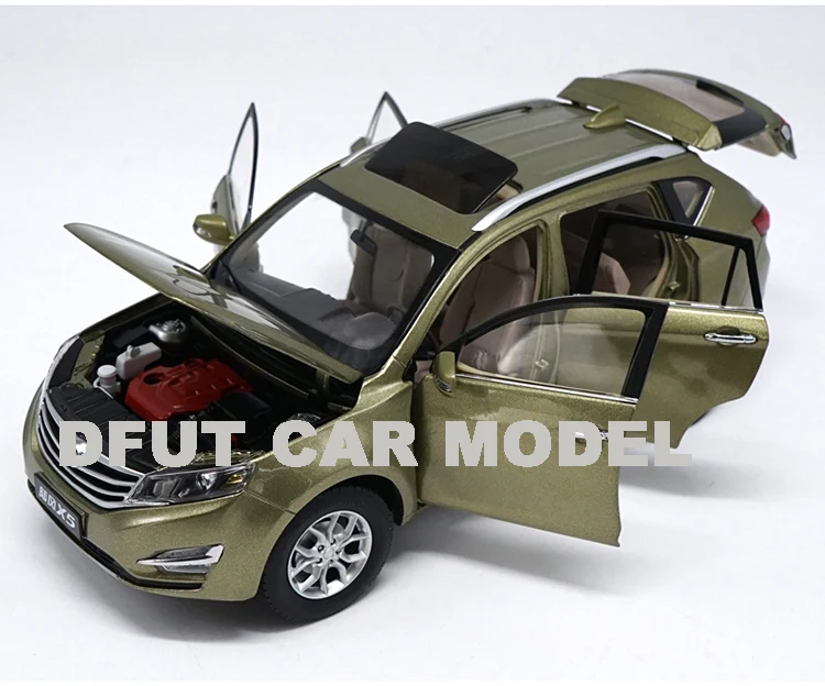 1:18 игрушка из сплава JMC LANDWIND X5 SUV LU FENG модель автомобиля для детей игрушечные машинки авторизованный игрушки для детей