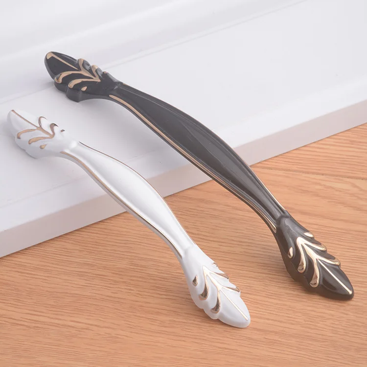 

New Style Modern Wardrobe Cabinet Sliding Door Handle Fuji platinum bian European Style Shoe Surface Mounted Drawer Small Handle