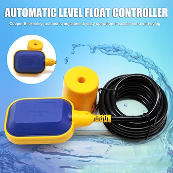 

Polypropylene Plastic Cable Float Switch Water Tank Sump Pump Accessories Water Level Controller S55