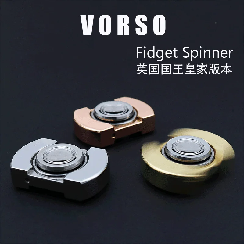 

King of England fingertip gyro EDCHand Spinner metal toy fidget toys adult toy figet spinner fidget ring desk toy
