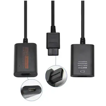 

New 720P Nintendo64/NES/NGC to HDMI For N64/NGC/SNES HDMI HDMI Gaming Accessories Adapter Cable Q3C7
