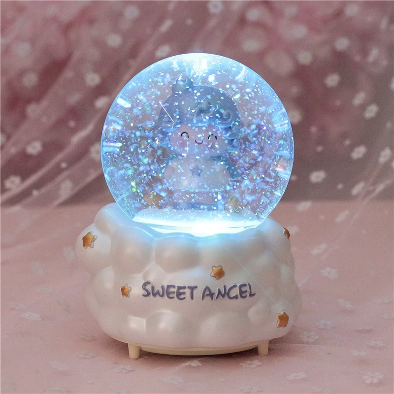 

Barbie Crystal Music Box Star Wars Godfather Sends a friend to send a child to send a mother Christmas birthday gift