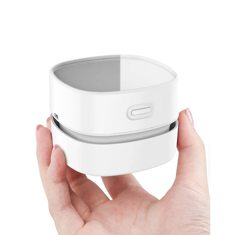 

Table Mini Robot USB Dust Sweeper Household Automatic Small Office Desktop Clean Machine Strong Vacuum Cleaner For Home Car