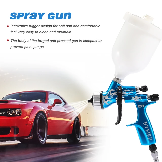 New Spray Gun Corrosion Resistance Spray Gun Air Paint Gun Water Based  Automotive Guns Car Painting Tools Pistol Paint - Spray Gun - AliExpress