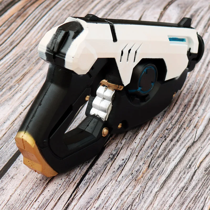 

OW Game Cosplay Toy Gun Unisex Peashooter Halloween Party Accessory Cosplay Masks Not Free Shipping