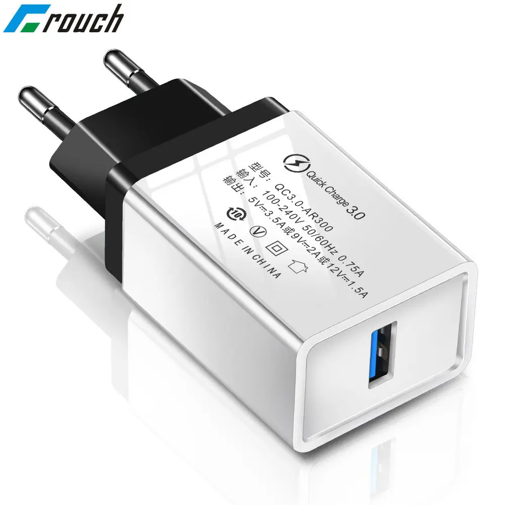 Настенное зарядное устройство Courch с USB-портом для путешествий быстрая зарядка 3 0
