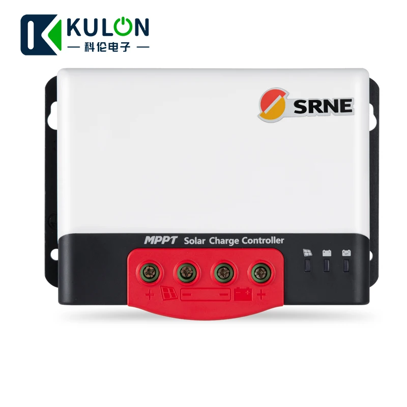 SRNE MC2420N10 20A 12 В 24 в сделать Небесно-Голубой MPPT Солнечный контроллер заряда для 18650 литиевых батарей солнечный регулятор