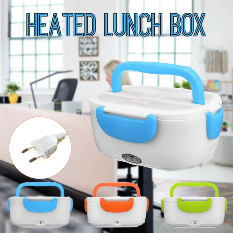

Leak Proof Electric Lunch Box School Office Workers Use Heater Insulation Placing Foods Snacks Storage Box