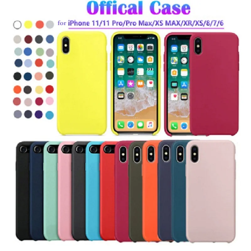 Роскошный Ударопрочный силиконовый чехол для телефона Apple iPhone XS Max XR 7 8 6S Plus 8Plus 11Pro