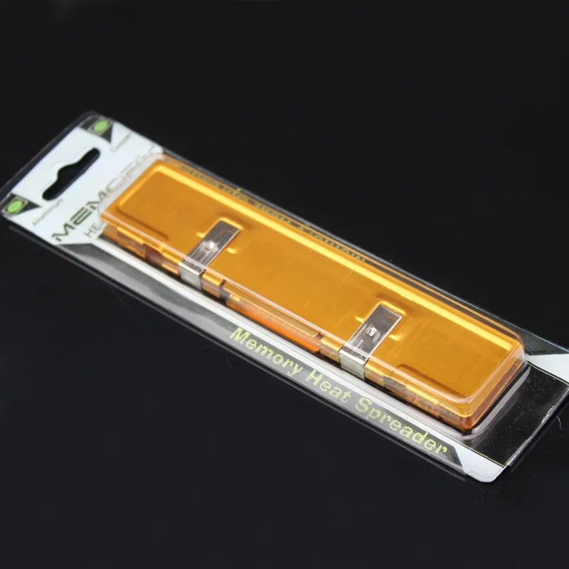 Golden Color 10 штук в партии алюминиевый ram память охлаждения радиатора теплораспределитель SD/DDR SD ram - Цвет лезвия: Golden Color