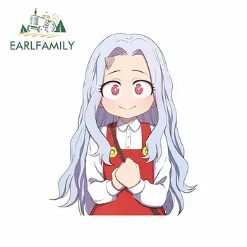

EARLFAMILY 13cm X10.5cm Car Decals for Anime Girl Bumper Window Motorcycle Laptop Refrigerator Vinyl Car Wrap Stickers