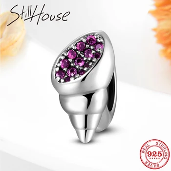 

925 Sterling Silver Dessert ice cream Spacer Stopper Charms Beads fit stillhouse Original Silver DIY Bracelet Fine Jewelry