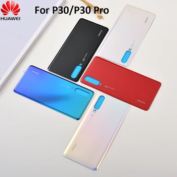 

Huawei P30/P30 pro Official Glass Back Housing Battery Rear Door Cover Case For p 30 pro Replacement Parts With Adhesive Sticker