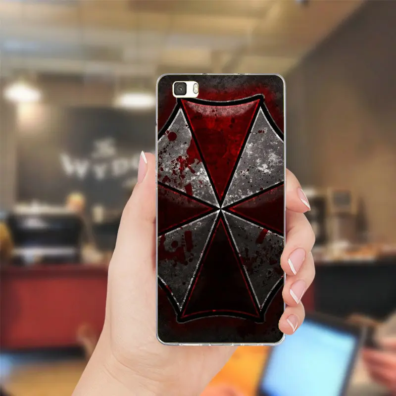 Мягкие чехлы из ТПУ для huawei P8 P9 P10 Lite mate 10 Pro Y3 Y5 Y6 II Y7 Honor 6X 7X 9Plus Coque Fundas Umbrella