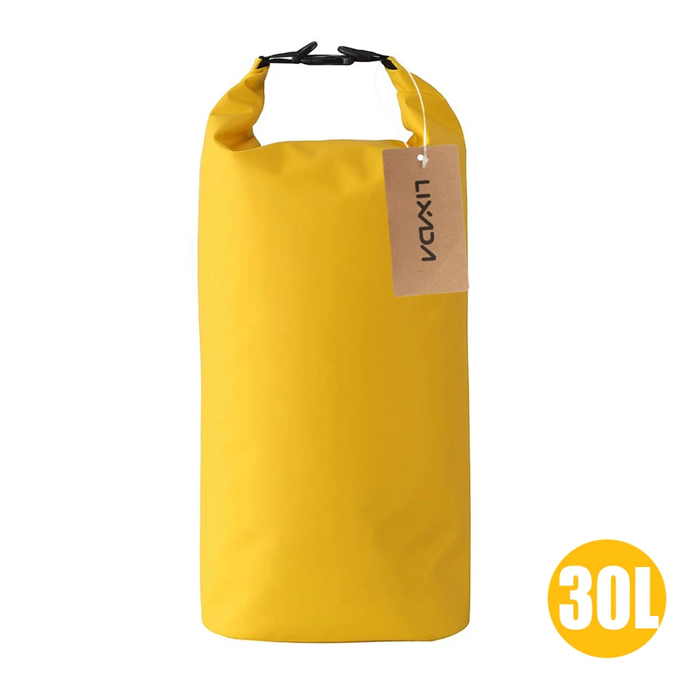 Lixada 10L/20L/30L водонепроницаемая сумка для каякинга, рафтинга для водных видов спорта, сухая сумка для водных видов спорта, для каякинга, рафтинга - Цвет: yellow 30L