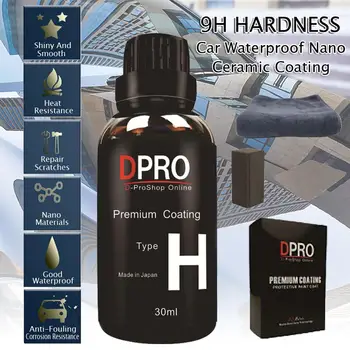 

9H Liquid Glass Ceramic Car Coating Waterproof Nano Ceramics Car Paint Care Liquid Anti-scratch Super Hydrophobic Glass Coating